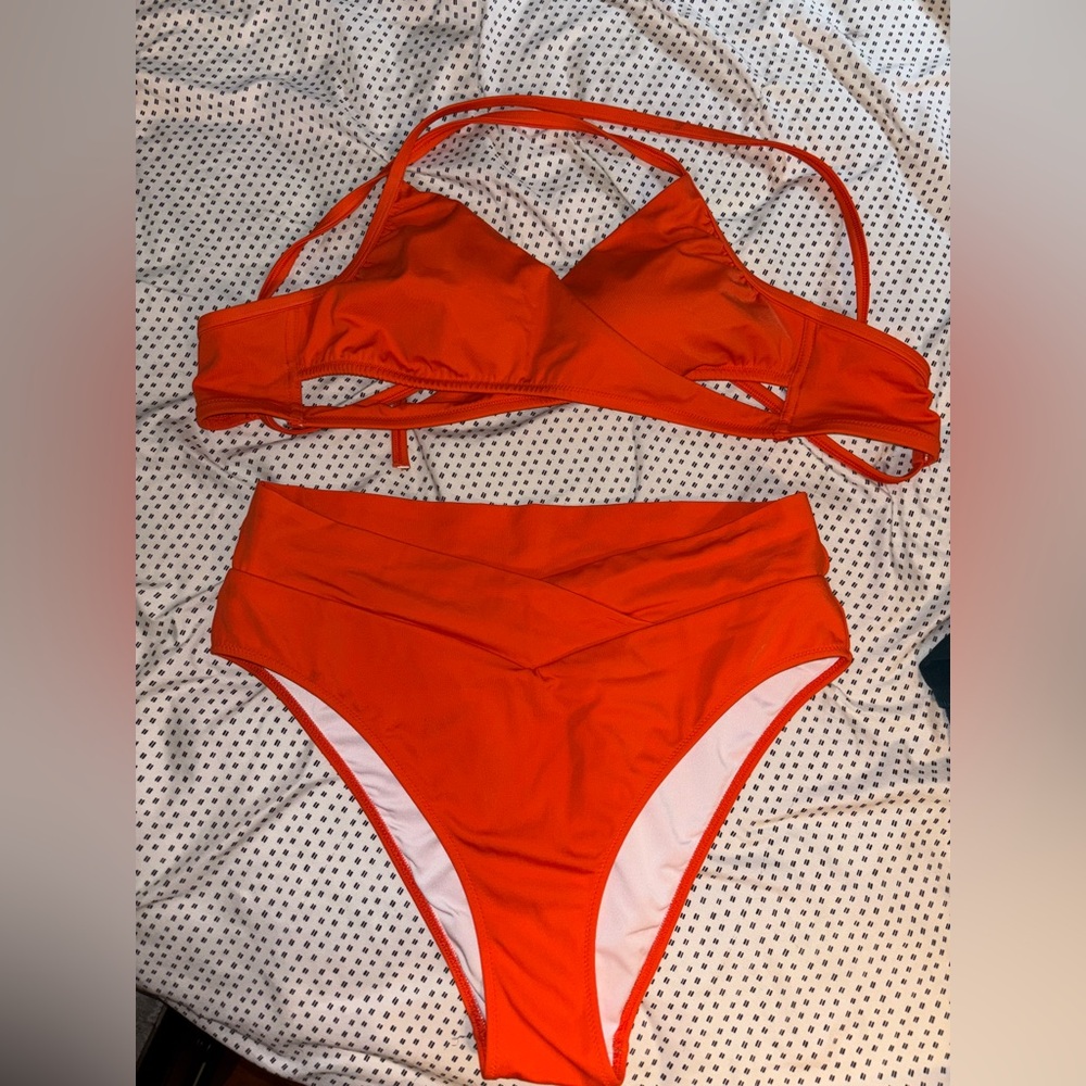 Victoria's Secret Orange Bikini Set